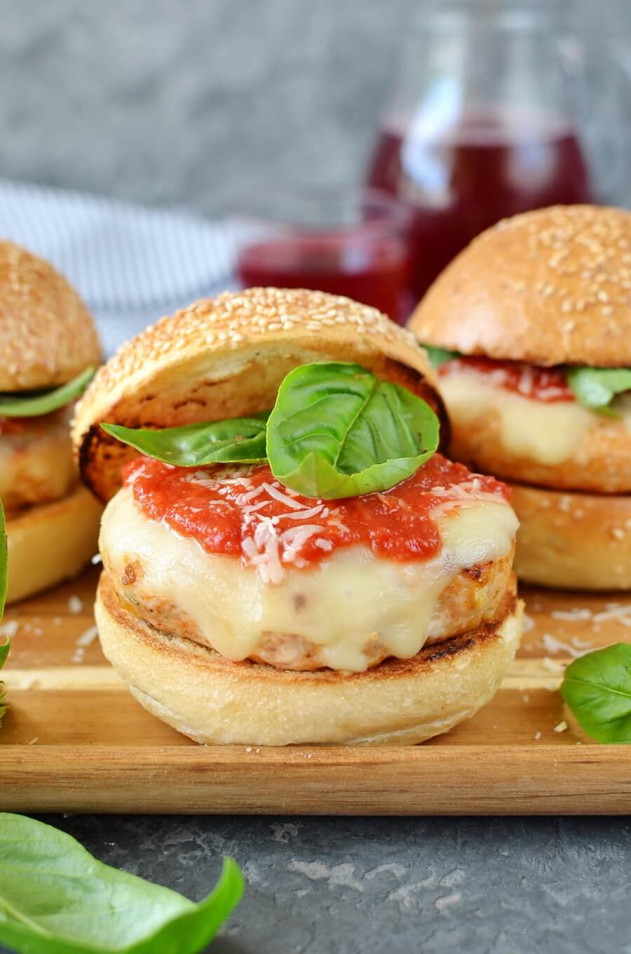 Chicken Parmesan Burger